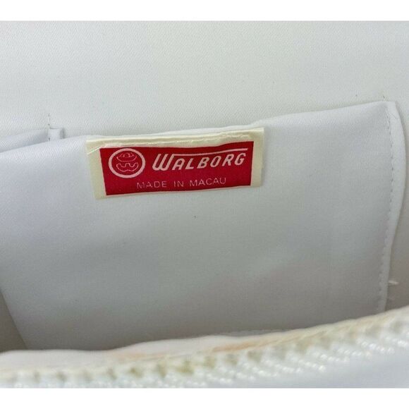 RARE VTG 1950s Walborg Pastel Rainbow Hand Beaded Purse Macau Evening Bag Retro - Picture 3 of 11